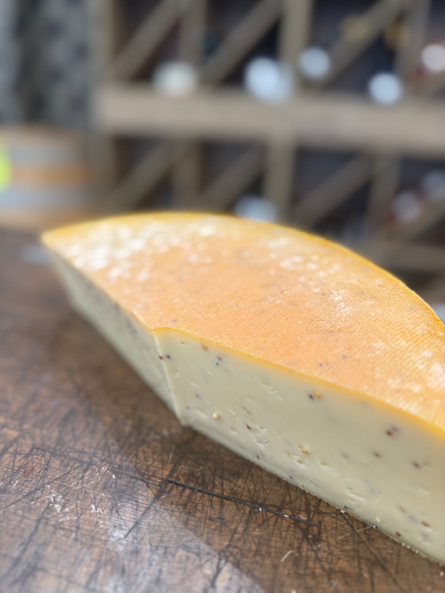 đź§€ Raclette aux Graines de Moutarde