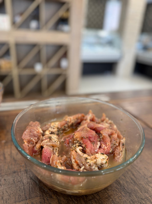 Araignées de porc marinées à la Provençale